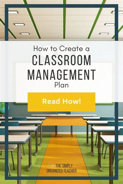 How To Create An Effective Classroom Management Plan For Elementary