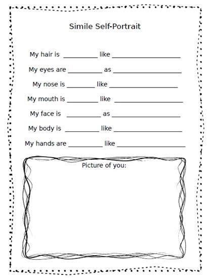 Poem Worksheet For 5th Grade