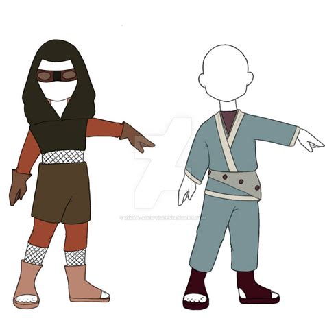 Naruto Outfit Adoptables Collab 18 Closed By Zikaa Adopts On Deviantart