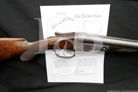 Parker Brothers DH Grade 3 Hammerless 28 12 GA SXS Double Shotgun 1904