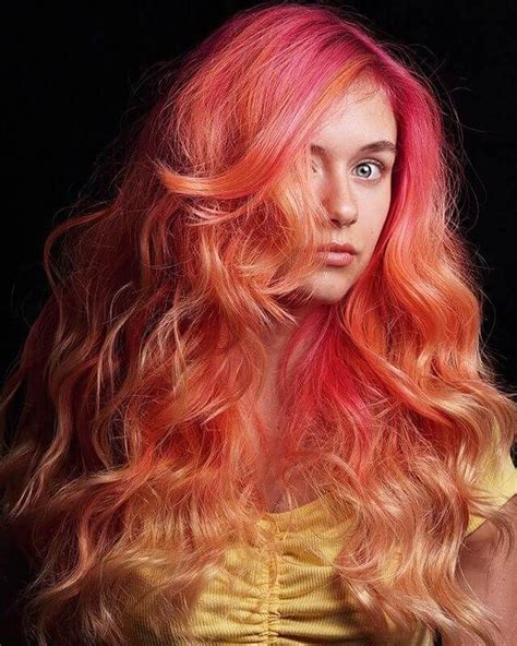50 Stunning Rainbow Hair Color Styles Trending Now Hair Color