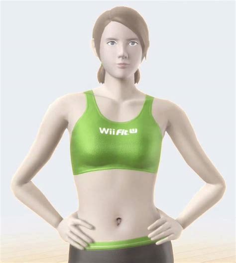 Wii Fit Trainer Belly Button By Honkgoof On Deviantart