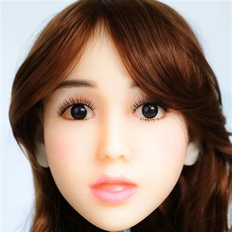 2017 Newest Top Quality Head 53 Big Dolls Head Natural Skin Sex Doll Head For Silicone Sex