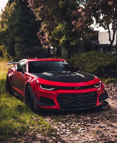 Red ️ Zl1 1le ️ • • • Owne Luxury Cars Super Cars Chevrolet Camaro