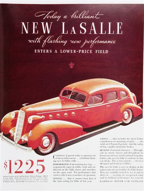 Vintage Car Advertisements Of The 1930s Car Advertising Vintage Cars