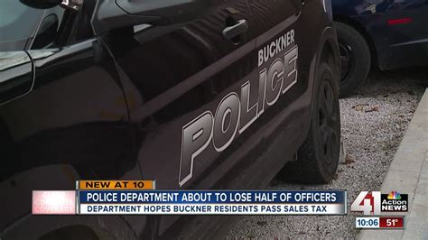 Buckner Counting On Sales Tax To Bolster Police Force