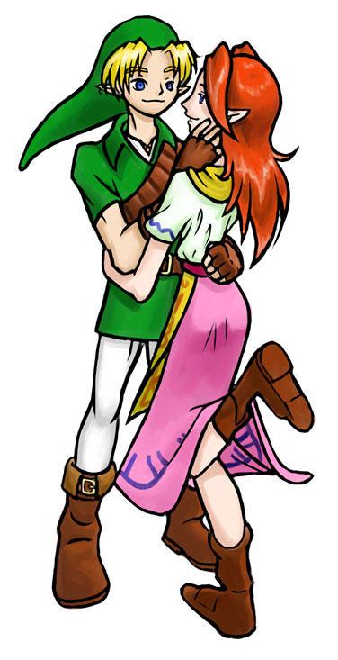 Link And Malon By Zombiekitten On Deviantart