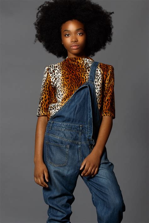 Celai West 12 Years Old Fashion Professional Model And Activist Current
