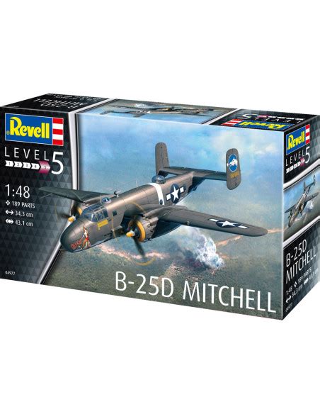 Revell B 25d Mitchell Repülőgép Modell