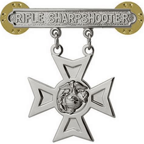Marine Corps Qualification Badge Rifle Sharpshooter