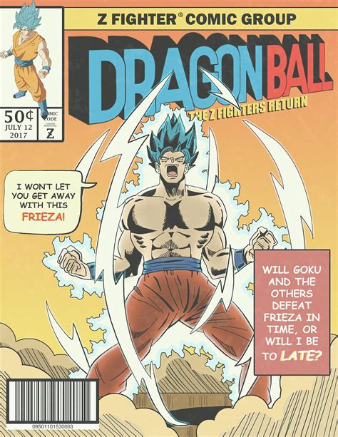 Oc Marvel Style Dragon Ball Z Comic Cover I Made Rdbz
