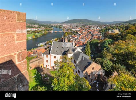 View From Mildenburg Castle Over The Old Town Of Miltenberg Hi Res