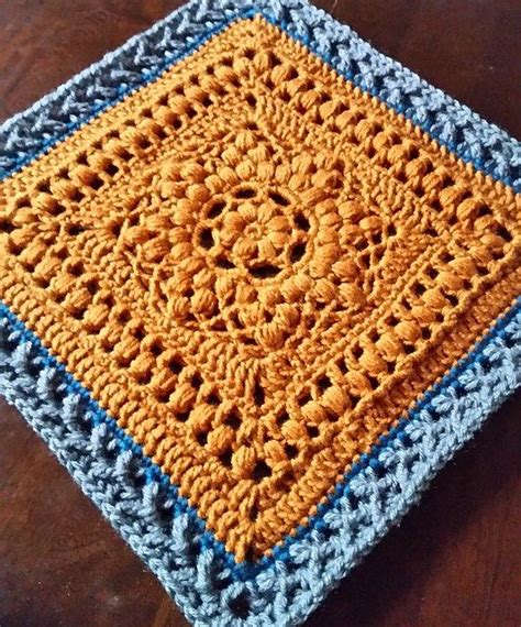 Free Inch Afghan Square Crochet Patterns The Lavender Chair