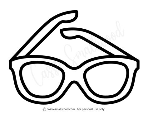 12 glasses templates sunglasses and eyeglasses cassie smallwood