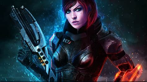 Hd Wallpaper Mass Effect Commander Shepard Jane Shepard Bioware Adult