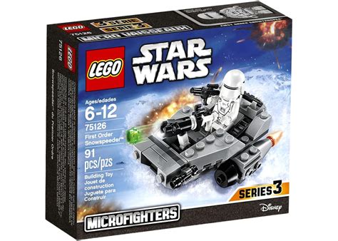 Lego Star Wars The Force Awakens First Order Snowspeeder Set 75126 De