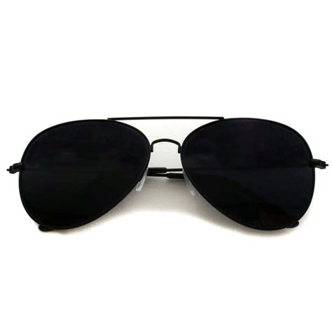 Maxwell Full Black Classic Metal Frame Aviator Sunglasses In 2020 Black Aviator Sunglasses