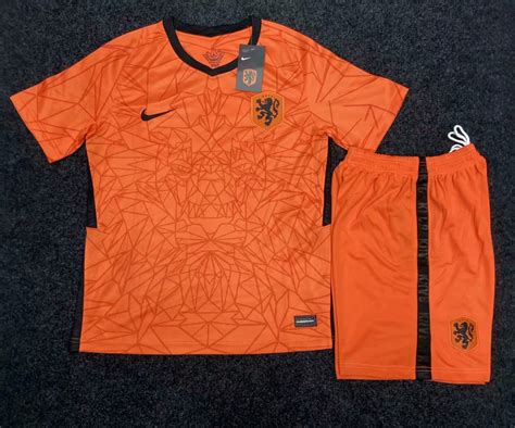 2021 New Adult Netherlands Orange Soccer Uniforms National Team
