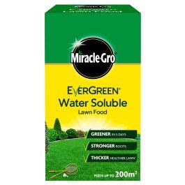 Shop our selection of lawn food and have a beautiful greener garden when it comes to nurturing the green, green grass of home, look no further than miracle gro lawn food. Miracle-Gro Water Soluble Lawn Food - 200m2