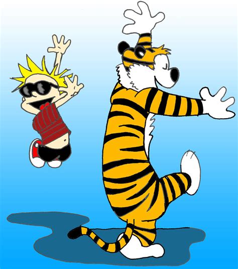 Calvin And Hobbes Dancing By Danidarko96 On Deviantart