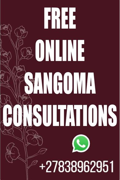 Free Online Sangoma Consultation 27838962951 Talk A Good Game Spiritual Guidance Healer