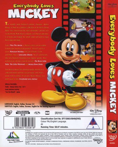 Everybody Loves Mickey Dvd Dvd Buy Online In South Africa From Za