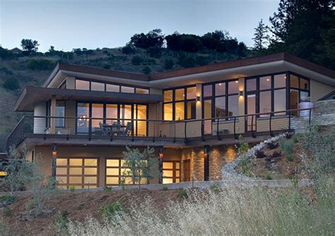 Contemporary Home In Mill Valley California Earth Inspired Luxury