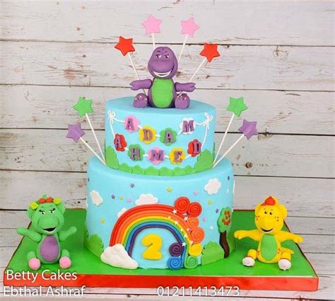 Barney And His Friends Cake Decorated Cake By Cakesdecor