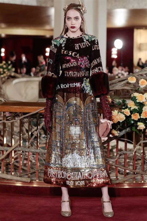 Dolce Gabbana Gives Its Alta Moda Clients A Night At The OperaThe
