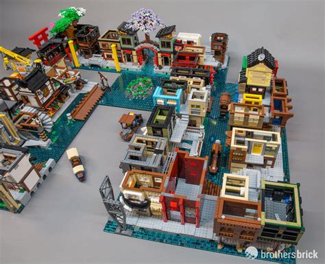 Building Ninjago City The Brothers Brick Open Collaboration Feature