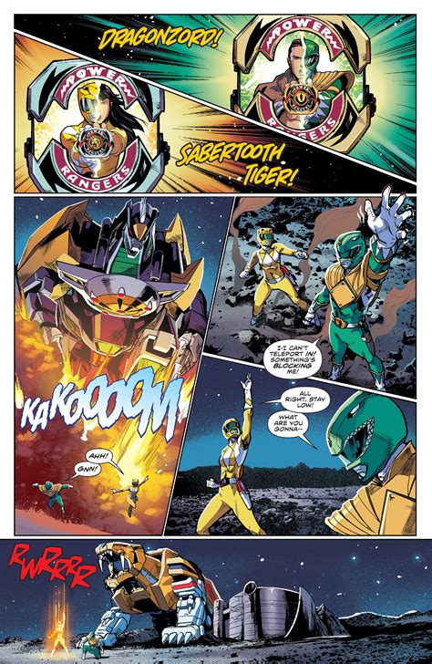 Read Online Mighty Morphin Power Rangers Comic Issue