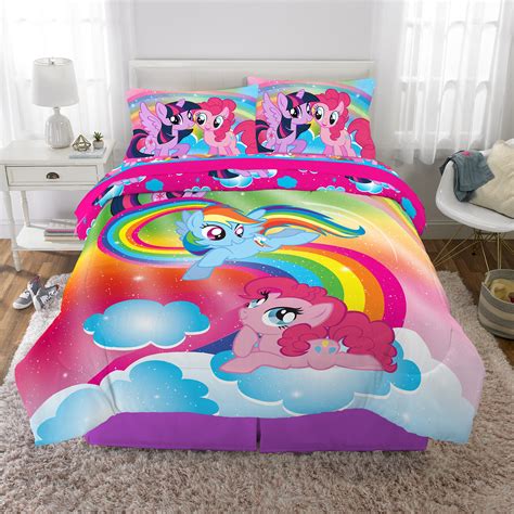 My Little Pony Kids Bed In A Bag Bedding Set Soft Microfiber Rainbow