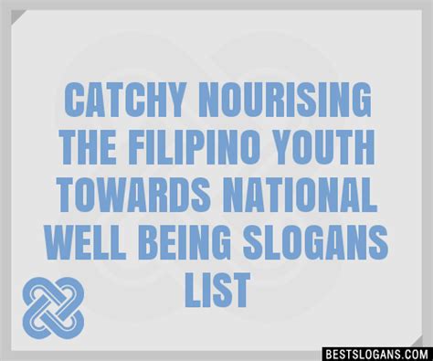 Catchy Filipino Youth Slogans List Taglines Phrases Names Hot Sex Picture