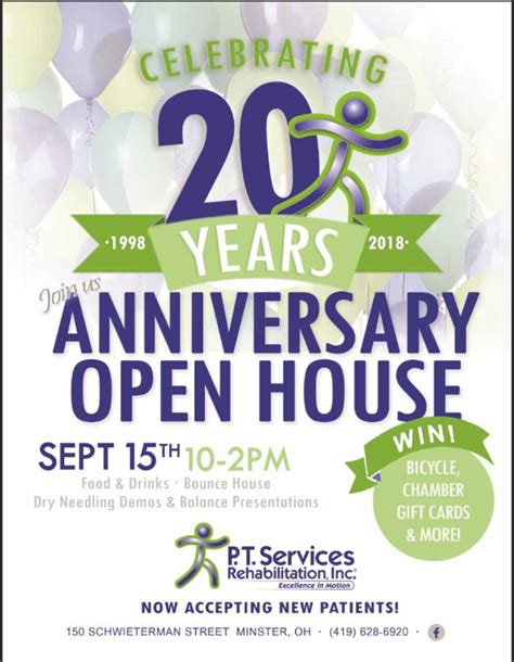 Pt Services Anniversary Open House Southwestern Auglaize County Chamber