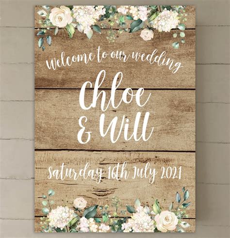 12 Rustic Wedding Signs You Need At Your Wedding ~ Kiss The Bride Magazine
