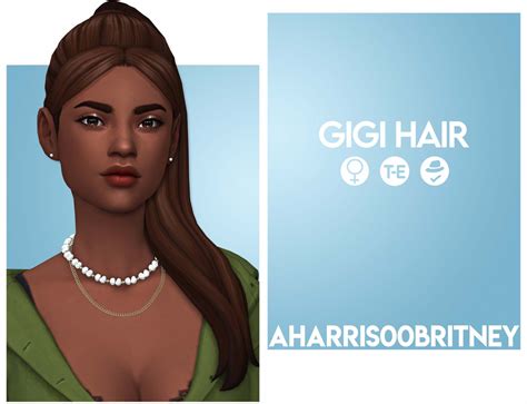 Aharris00britney Gigi Hair The Sims Book