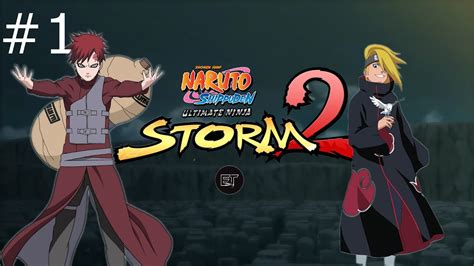 Gaara Vs Deidara Naruto Shippuden Ultimate Ninja Storm 2 Youtube