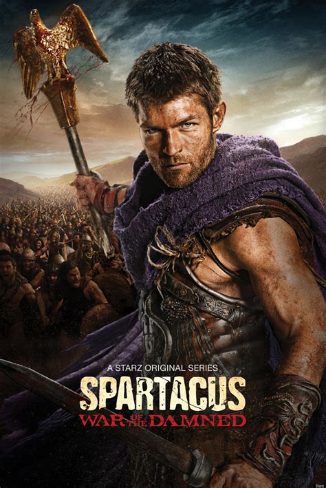 spartacus war of the damned official poster for starz drama s final season revealed