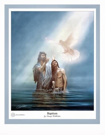 Holy Spirit The Baptism Of Christ