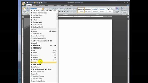 Every font is free to download! How to Change Font Style and Font Size in Microsoft Word ...