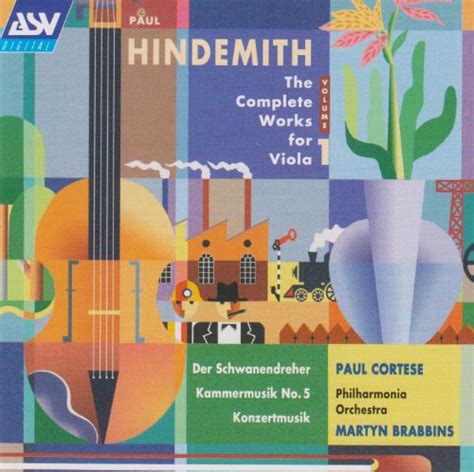 Hindemith The Complete Works For Viola Vol1 By Paul Cortese