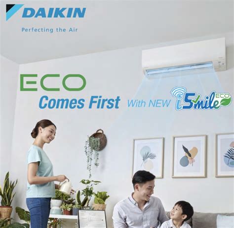 New Daikin 5 Ticks Inverter Ismile Eco 5 Ticks Aircon R32 TV Home