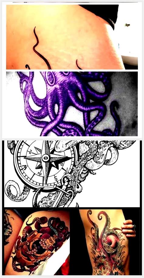 Piercings And Tattoos Octopus Thigh Tattoo Octopus Thigh Tattoos