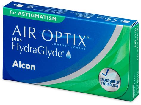 Kontaktní čočky Air Optix plus Hydraglyde for Astigmatism 6 čoček