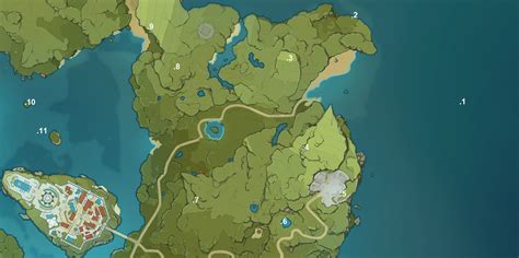 Genshin Impact Map Inazuma First Look Comics Unearthed