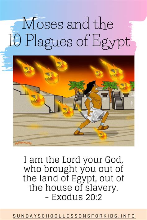 Ten Plagues Jehovah God Vs Gods Of Egypt Oversize 4x8 Bookmark Pack Of