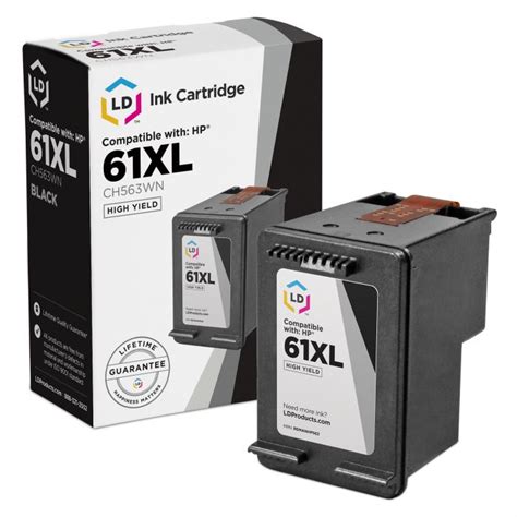 Hp Ch563wn 61xl Hy Black Remanufactured Ink Discounted Prices With