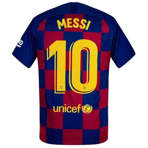 Official Barcelona 2019 20 Home Jersey Messi 10 Adult Medium Walmart