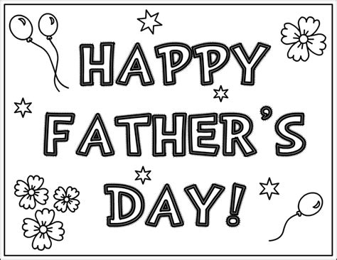Use the link above to download the our free printable coloring pages for father's day. Happy Fathers Day Coloring Pages Printable