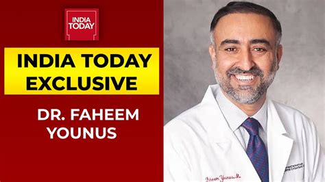 Top Us Doctor Dr Faheem Younus Discusses Omicron Surge In Us